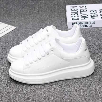 Red lacquered men's shoes Fashion black casual skateboard shoes Outdoor tennis walking shoes Universal men and women