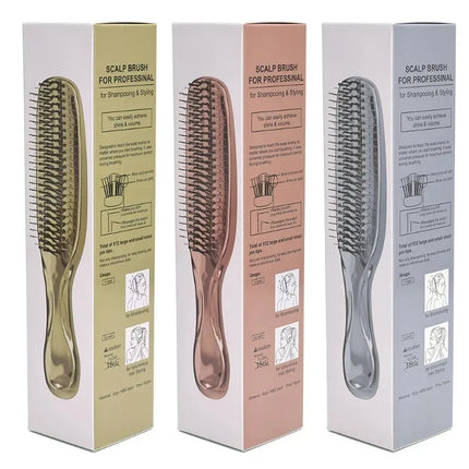 1pcs Japanese Premiun Comb Scalp Massage Brush Portable Soft Anti-frizz Comb Head Massager Hair Beauty Styling Tools
