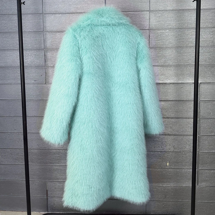 ZADORIN 2026 New Elegant Long Thick Warm Fluffy Faux Fur Coat Woman Winter Clothes Faux Fur Coats Jackets for Woman Outerwears