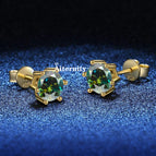 Gold - Green / 0.3ct (4mm) x 2pcs - box