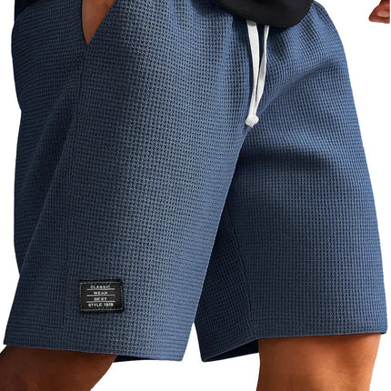Pantaloncini Casual Jacquard da Uomo, Stile Harajuku, Tinta Unita, Pantaloni Corti alla Moda, Abbigliamento Retrò da Uomo, Streetwear Nuovo platinumshop