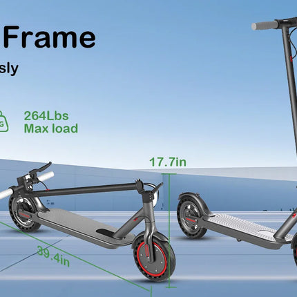 Monopattino Elettrico 365GO PRO AOVOPRO Nuovo Modello 2026 Potenziato 350W Super Potente Pieghevole con Doppio Freno, Velocità 31KM/H, Autonomia 5-28KM