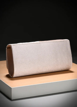Luxury Stripes Designer One-shoulder bag Envelope Evening Clutch Bags hardware shoulder bag women wedding party gift bag PlatiNum