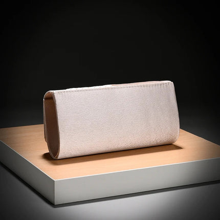 Luxury Stripes Designer One-shoulder bag Envelope Evening Clutch Bags hardware shoulder bag women wedding party gift bag PlatiNum