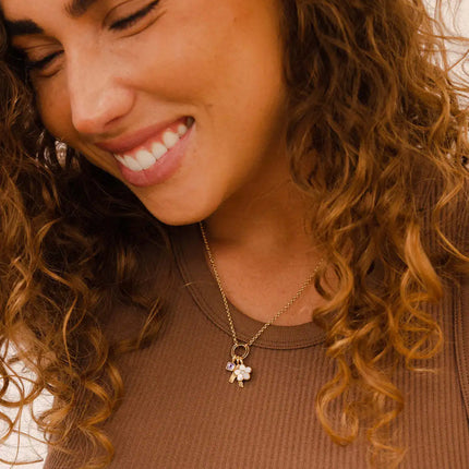 Stainless Steel Pendant DIY Birthstone Necklace for Woman Gold Color Designer Pendant Necklaces Bir PlatiNum