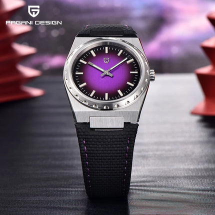 PAGANI DESIGN 2026 Nuovo Orologio al Quarzo Sottile da Uomo 7MM VJ21 37MM Zaffiro Acciaio Inossidabile Impermeabile 10Bar Luminoso C3 Reloj Hombre
