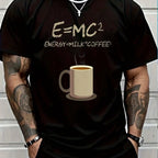 Men'S Black Casual Summer T-Shirt with German "Ein Tag ohne Zocken" Design PlatiNum