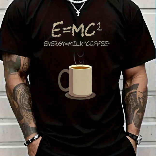 Men'S Black Casual Summer T-Shirt with German "Ein Tag ohne Zocken" Design PlatiNum
