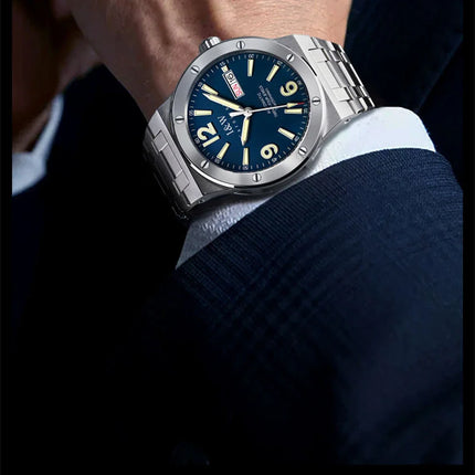 Carnival Brand IW High-End Series Luxury Sapphire Mechanical Watch Men 50M Waterproof Imported Movement Automatic Watches Mens