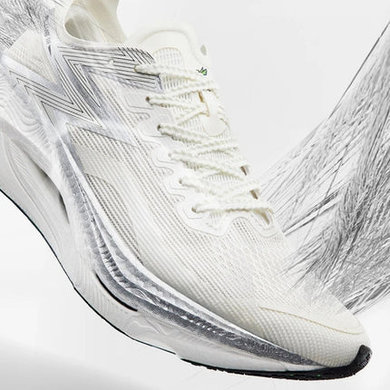 361 Degrees FLAME 3.0 Men Women Running Shoes Carbon Plate Racing Rebound Stable Breathable Wear-resistant Sneakers 672412207 PlatiNum