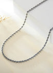 Silver rope chain B