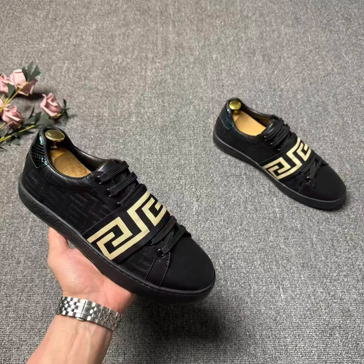 European Station New Fashion Versatile Trend Men's Board Shoes Low Top Casual Shoes