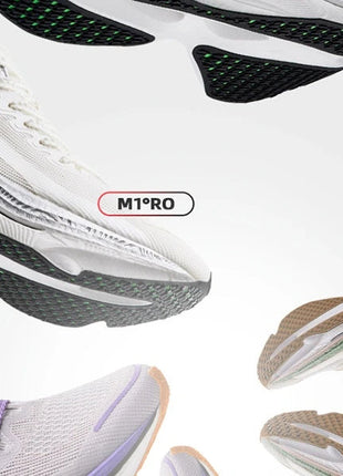 361 Degrees FLAME 3.0 Men Women Running Shoes Carbon Plate Racing Rebound Stable Breathable Wear-resistant Sneakers 672412207 PlatiNum
