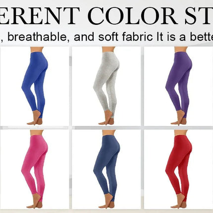 High Waist Women Leggings Women Leggings Seamless Fitness High Elastic Fashion Hip Liftting Slim Gym Trainning Pants PlatiNum