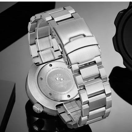 ADDIESDIVE Men's Automatic Mechanical Watch Sapphire Glass Super Luminous Watches Stainless Steel Hombre 100Bar Waterproof