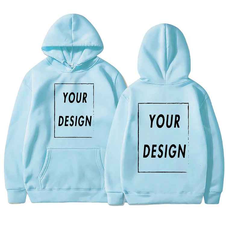 Your Own Design Brand Logo/Picture Personalized Custom Anywhere Men Women DIY Hoodies Sweatshirt Casual Hoody Fashion New