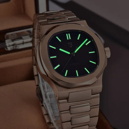 Nuovo Orologio da Uomo PAGANI DESIGN Sport Elegance 2026 con Movimento ST16, Impermeabile, Meccanico, in Acciaio 316L, Lussuoso e Luminoso
