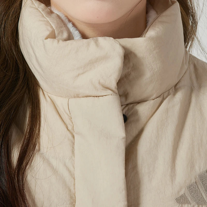 Adidas Women's Cotton down Jacket Fashionable Windproof Warm Sports down Jacket Jg5944