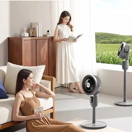 Ventilatore intelligente regolabile con 3 impostazioni di velocità Circolatore d'aria a basso rumore e ventilatore a torre Vento silenzioso e potente Ideale per il raffreddamento domestico
