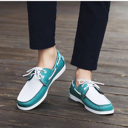 Moda uomo scarpe da barca scarpe da ponte Casual in pelle 2023 mocassini primavera autunno Designer di marca di lusso antiscivolo vendita calda