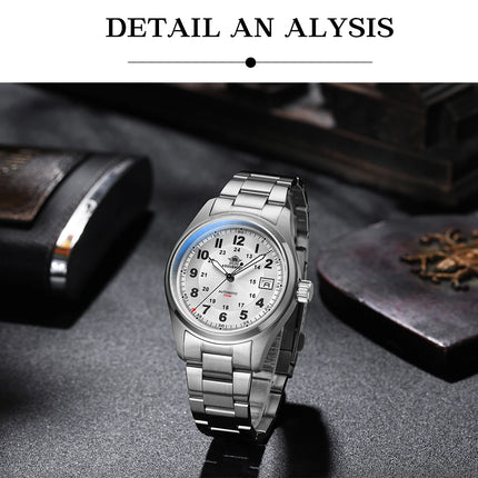 ADDIESDIVE Luxurious Men's Automatic Watch 8215 Mechanical Watches Sapphire Glass 200m Waterproof Analog Luminous Watches AD2525