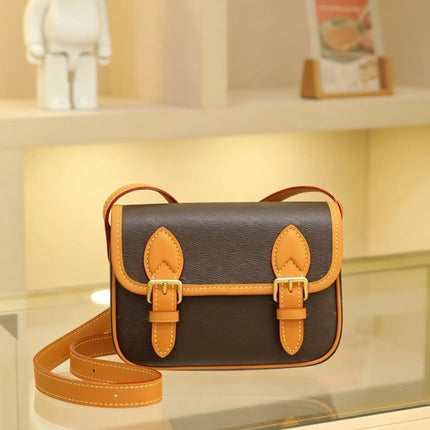 Borsa a tracolla da donna spaziosa e leggera in microfibra effetto pelle, perfetta per il weekend, lo shopping al supermercato e l'uso quotidiano.