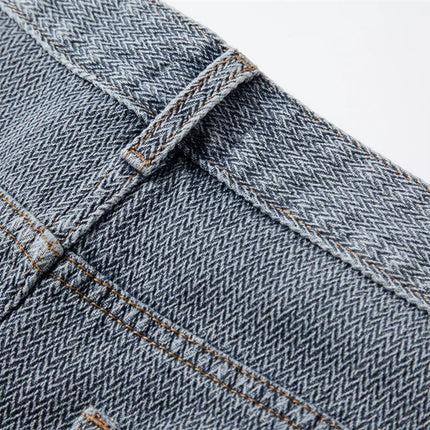 AIOPESON Pantaloncini di jeans casual retrò estivi da uomo 2025 Pantaloncini di jeans comodi ed eleganti in misto cotone vintage slim fit