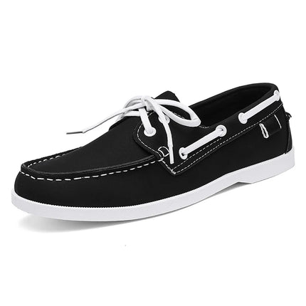 Mocassini da uomo Design Scarpe da barca Pelle PU Alta qualità Comodo Slip-On Morbido Piatto Versatile Scarpe da guida alla moda Mocassini