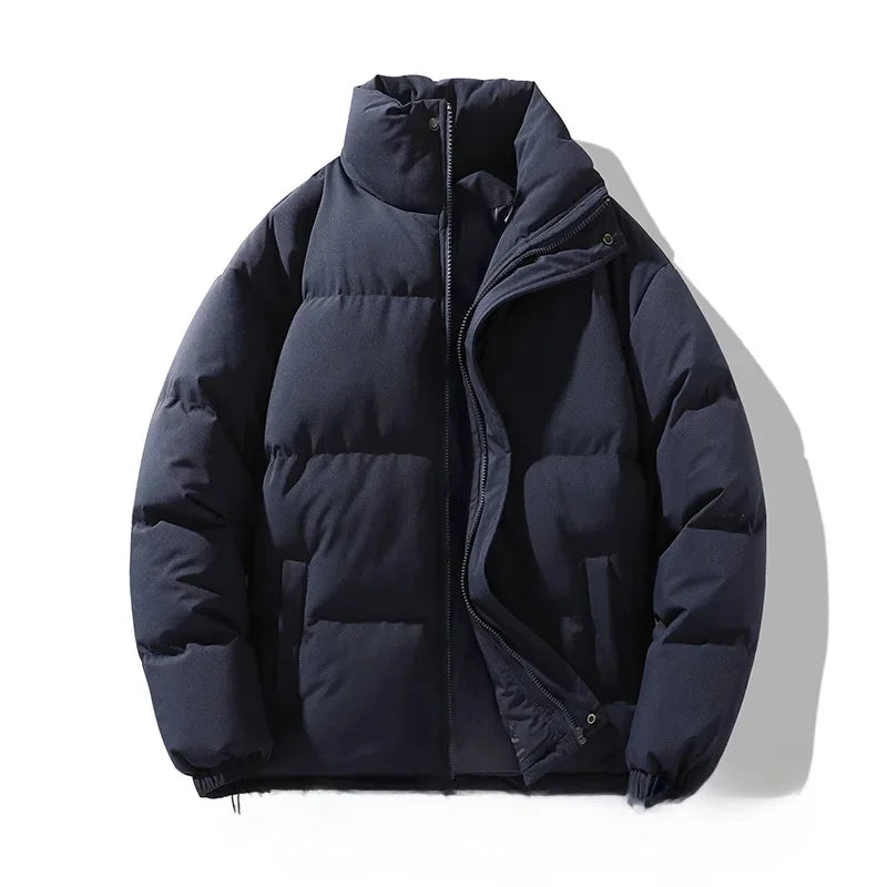 New 2025 Winter National Standard Men's down Jacket Thickened Short Fashionable Outerwear Durable Summer Thin Material