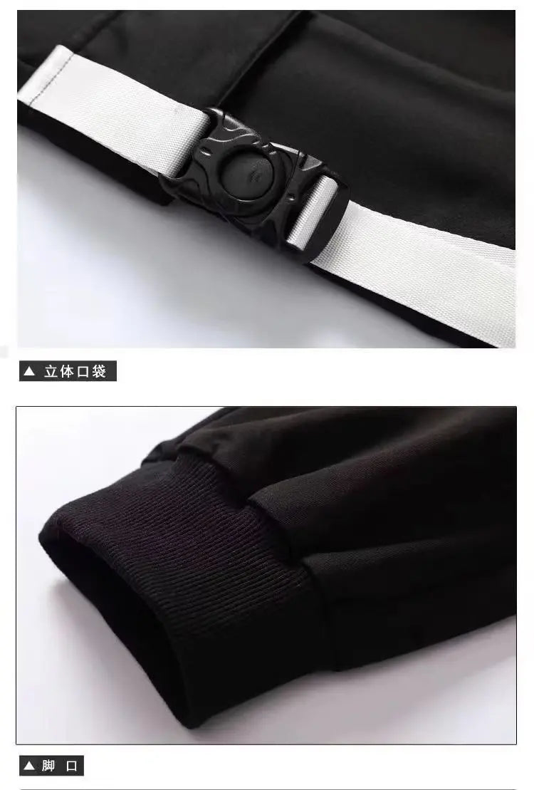 2022 Spring Autumn Men's Sets Print Tracksuit Men 2 Pieces Set Hoodies+Sweatpants Japan Fashion Men Clothing Jogging Sets Men