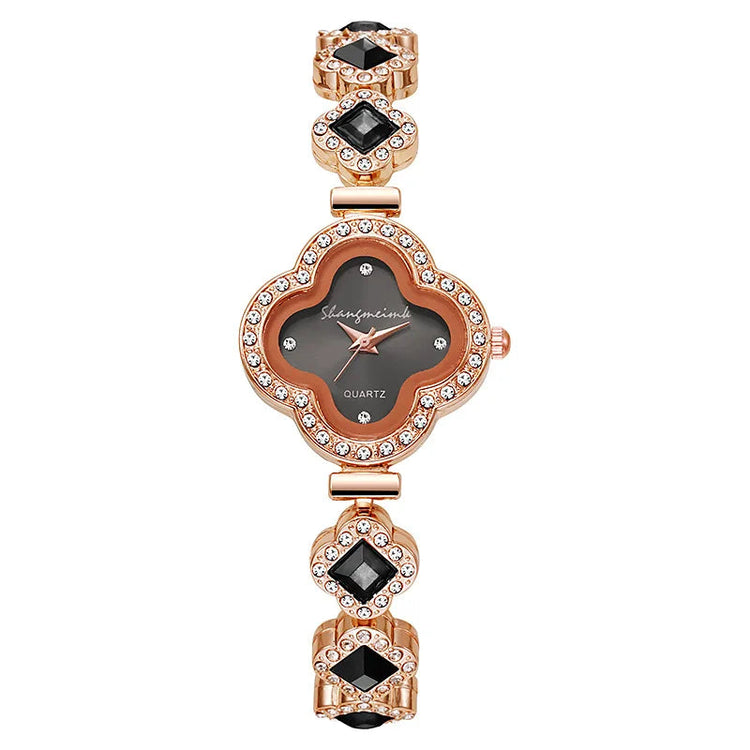 LByzHan Orologio da donna vintage con diamanti e piccolo polso verde senza scatola platinumshop