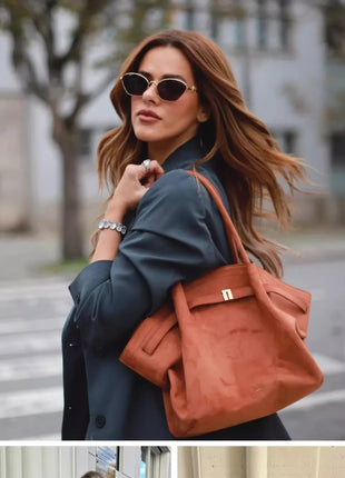 Borsa a Mano di Lusso JW PEI per Donne, Borsa a Tracolla in Pelle, Design Elegante, Grande Capacità, Borsa Hobo con Manico Superiore, Shopper per Lavoro
