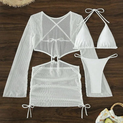 2026 Bikini sexy Costumi da bagno femminili Costumi da bagno a tre pezzi da donna Costumi da bagno da spiaggia Costumi da bagno Bikini brasiliano Set Bagnante da piscina platinumshop