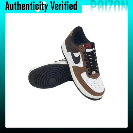 Nike Air Force 1 Skate Shoes Unisex Low-top Brown/White/Black HJ4323-100