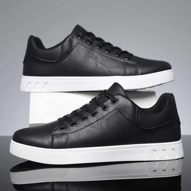 1 Pair of Minimalist Skate Shoes, Two Colors Available, Versatile and Comfortable, Plus Size Lace-Up, Soft Sole Lightweight, All