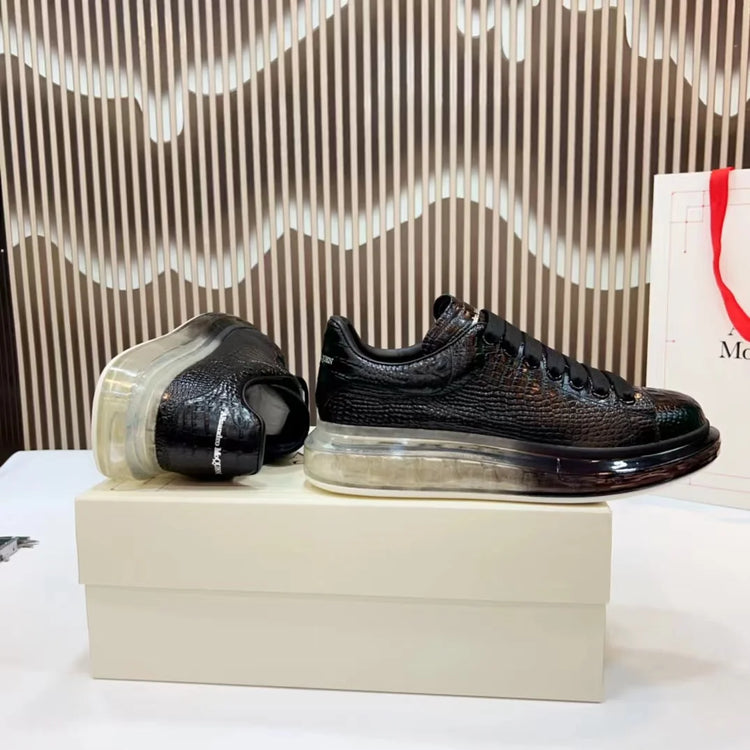 Handcrafted Leather Casual Sneakers Man Platform Trainers Unisex Originality Flat Loafers Men's Footwear
