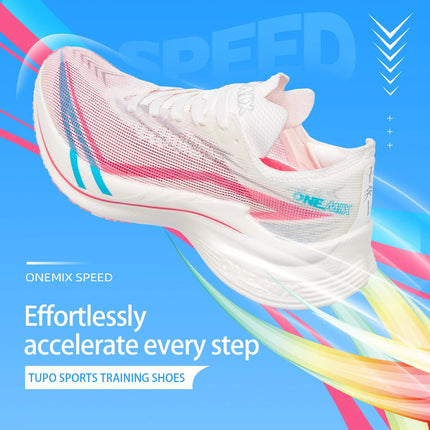 ONEMIX 2026 Tupo Nuove Scarpe da Corsa Marathon con Piastra in Carbonio, Supporto Stabile per Assorbimento degli Urti, Sneakers Ultraleggere con Rimbalzo platinumshop