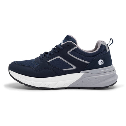 FitVille Le più nuove scarpe da corsa da uomo 4E Sneakers larghe con supporto per l'arco plantare per piedi piatti Sollievo dal dolore al tallone Fascite plantare