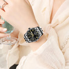 BANGWEI Orologio da donna Orologio di moda classico elegante di lussoBusiness Casual Data Orologi da donna al quarzo luminoso impermeabile in acciaio inossidabile platinumshop