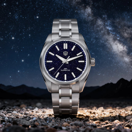 Watchdives WD0003C Ice Crack Dial 38mm Men Watch VH31 Sweep Seconds Quartz Movement Sapphire Luminous 10Bar Waterproof Watches
