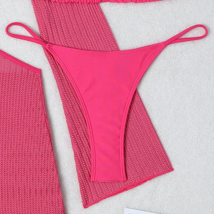 2026 Bikini sexy Costumi da bagno femminili Costumi da bagno a tre pezzi da donna Costumi da bagno da spiaggia Costumi da bagno Bikini brasiliano Set Bagnante da piscina platinumshop