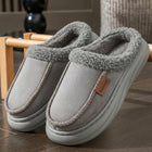 Wide Last Men's Arch Support Slippers EVA anti Slip Thick Sole Comfortable Memory Cotton Cushioning Warm Winter Indoor Shoes
