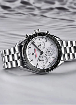 Nuovo Orologio PAGANI DESIGN Moon 2026, Orologio al Quarzo di Lusso alla Moda per Uomo, Cronografo Sportivo in Acciaio Inossidabile