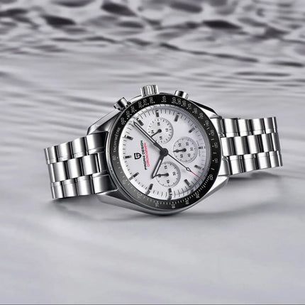 Nuovo Orologio PAGANI DESIGN Moon 2026, Orologio al Quarzo di Lusso alla Moda per Uomo, Cronografo Sportivo in Acciaio Inossidabile
