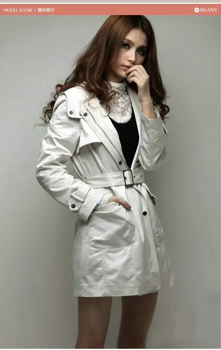 3 in 1 Winter Coat Women's Hooded Windbreaker Furry Inner Jacket Thick Warm Mid Length Parka Casual Fashion Cold Outerwear