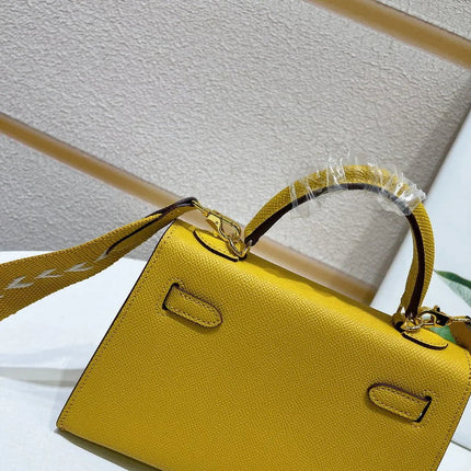 Women's handbag Bag for Woman of Genuine Leather in Gold or Silver Buckle Designer Bag Women's bag Luxury brand bag Shoulder ba PlatiNum