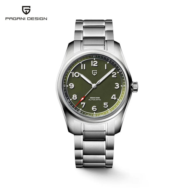 PAGANI DESIGN 38MM NH35 PD1717 V2 Orologi meccanici automatici da uomo Orologio da polso da uomo in acciaio inossidabile impermeabile con zaffiro 200 m impermeabile