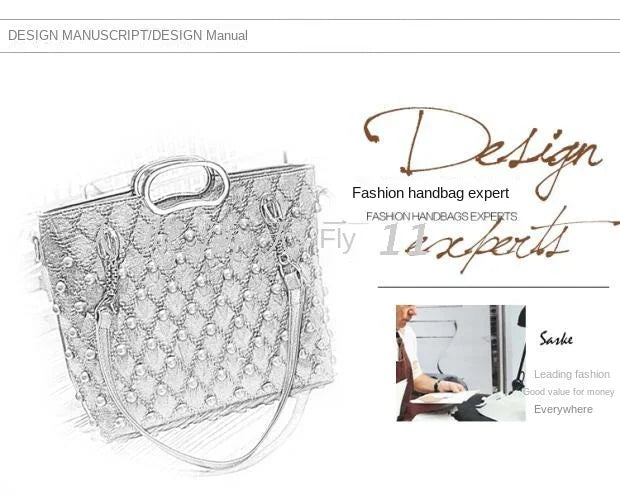 2025 new Genuine Leather Women's Handbags Fashion Soft Lady Tote Bag Shoulder Messenger Bag Large Capacity Portable Rivet Bags