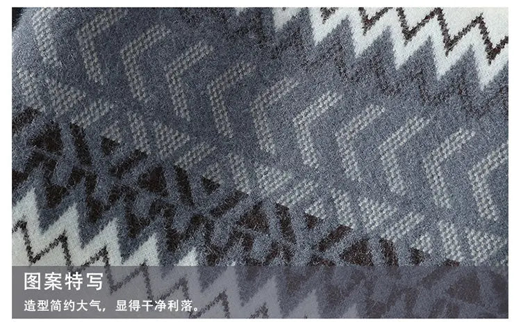 Sweaters men 2023 Winter new arrival thicken sweater Stripe pattern men fashion sweaters autumn Men's wool pullovers MY0799