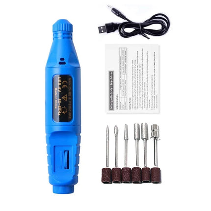 Pen‑Form Manicure Pedicure Grinding Machine Compact Electric Nail Polisher Drill For Daily Nail Grooming And Diy Hand‑Made Nail Creation